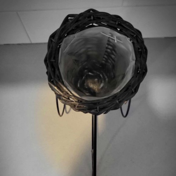 Romantic Metal Bicycle Bike Flower Pot Basket Vase Display Home Garden - Picture 3 of 3